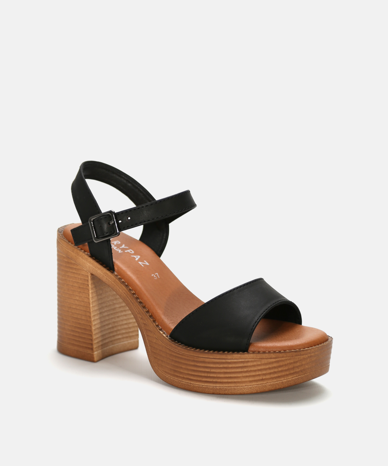 Sand&aacute;lia de plataforma tira larga image number null